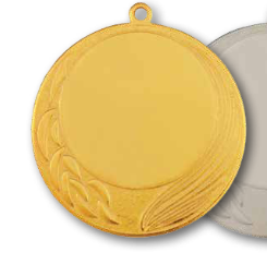 IRON MEDAL M9703 GOLD D; 70mm M9703 G