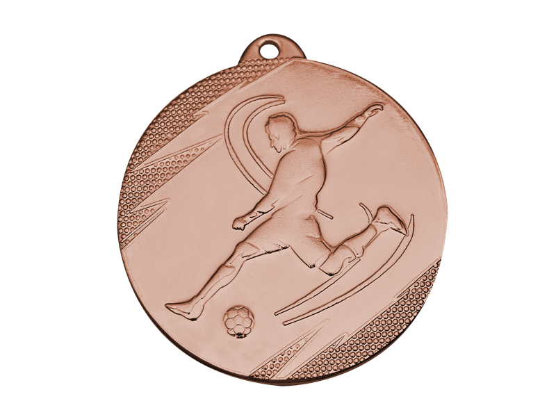 PIŁKA NOŻNA) D; 50 mm (IRON MEDAL FOOTBALL MV1 COPPER D; 50 MM MV1 B